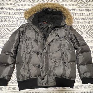 DKNY Active Hooded Bomber Jacket